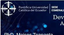 Taller dictado  en la Pontificia Universidad Católica-Sede Esmeraldas. Tema: 